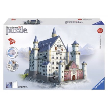 Puzzle 3D Castelul Neuschwanstein, 216 piese Ravensburger